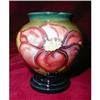 Image 1 : Moorcroft CLEMATIS Vase BLUE - Vintage - #2274263