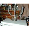 Image 1 : Wonderful Sterling Silver Deco 3 Light #2274512