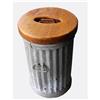 Image 1 : Industrial Trash Can - Pillar - Storage #2274653