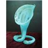 Image 1 : VINTAGE BLUE COLOR GLASS VASE #2285332