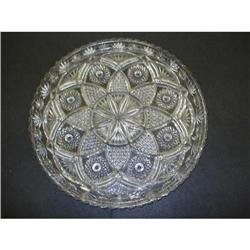 SUPERB - HUGE - HEAVY PRESSED GLASS TRAY #2285341