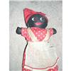 Image 1 : 10" Black Cloth Mammy Doll #2285429