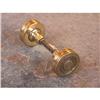 Image 1 : Pair of Solid Brass Doorknob #2285598