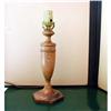 Image 1 : 19th c. ENGLISH PEARWOOD LAMP BASE #2285716