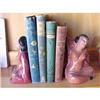Image 1 : Pottery figural senorita lady  bookends #2285804