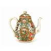 Image 1 : 19C Chinese Export Rose Medallion Teapot #2285845