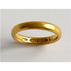 22 Kt Gold Wedding Band #2286046