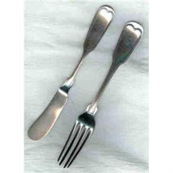 Wood and Hughes Coin Fork and Knife #2286093