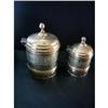 Image 1 : Islamic Pair Spices Containers in brass #2286196