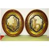 Image 1 : Pr Classical Greek Roman Ruin Print Gilt Wood #2286217