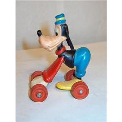 1957 GOOFY TOY  DOG FIGURINE MADE IN HONG KONG #2293921