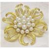 Image 1 : 1950-60's FIGURAL BROOCH - GOLD TONE #2294045