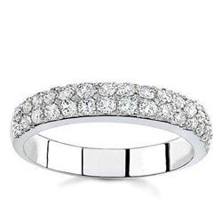 Two Row Diamond Band #2294133