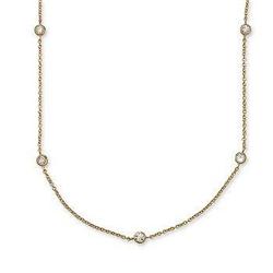 Yellow Gold & Diamond Necklace #2294146