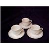 Image 1 : Embassy by Mikasa - 3 cups with saucers #2294411