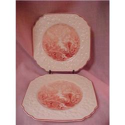 Rhapsody Square Plate Pair by George Jones & #2294497