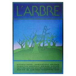 Jean-Michel Folon L'Arbre Offset Lithograph #2294574