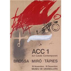 Antoni Tapies ACC1 Lithograph #2294590