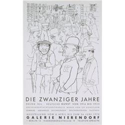 Unknown Die Zwanziger Jahre, 1970 Lithograph #2294617