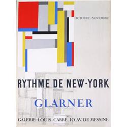 Fritz Glarner Rythme de New York Lithograph #2294693