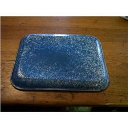 Blue Granite Oblong Tray #2295022