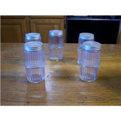 Set of 5 Hoozier Spice Jars #2295067