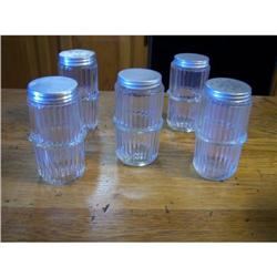 Set of 5 Hoozier Spice Jars #2295068