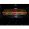 Image 1 : Flemish Art Box-Painted Leaves & Roses #2295091