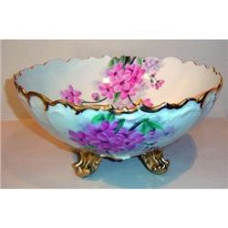 Limoges Apple Blossom Punch Bowl ~ Roby #2295178