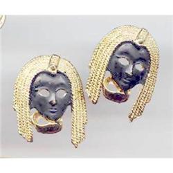 SALE Black Face  Earrings #2295209