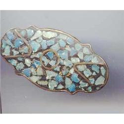 SALE Turquoise Tile Jewelry Pin #2295215