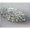 Image 1 : SALE Turquoise Tile Jewelry Pin #2295215