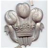 Image 1 : SALE Crown with Plumes Pin #2295220