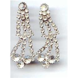 SALE Long Rhinestone Earrings 3  #2295232