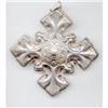 Image 1 : SALE Large Sterling Cross  Signed Reed and #2295287