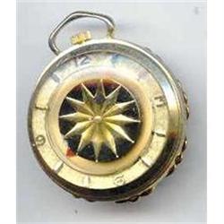 pendant Watch with a Door Knocker on the back. #2295322