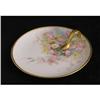 Image 1 : Hand Painted Porcelain Candy Plate signed K. #2295501