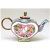 Image 1 : Old Chinese Export Enamel Cloisonne Teapot #2295652