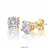 Image 1 : DIAMOND Stud Earrings - Diamond Studs - Diamond#2295705
