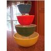 Image 1 : Pyrex Primary Color Set Of Four Bowls #2296082