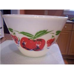 Anchor Hocking Fire King 4 Quart Apple Splash #2296091