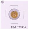Image 1 : $1 Liberty Head Gold Dollar Love Token Coin Holed