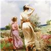 Image 2 : Pino (1939-2010) "Tuscan Stroll" Limited Edition Giclee On Canvas