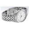 Image 2 : Rolex Mens Stainless Steel Slate Grey Index Datejust Wristwatch