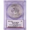 Image 2 : 2012-(S) $1 American Silver Eagle Coin PCGS MS70 Mercanti Signed San Francisco