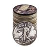 Image 1 : Roll of (20) Mixed Date Walking Liberty Half Dollar Coins