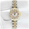 Image 1 : Rolex Ladies Two Tone Steel & Gold MOP Ruby & Diamond Datejust Watch With Rolex Box