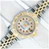 Image 9 : Rolex Ladies Two Tone Steel & Gold MOP Ruby & Diamond Datejust Watch With Rolex Box