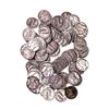 Image 1 : Lot of (100) Assorted Date Mercury Dime Coins