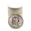 Image 1 : Roll of (20) Brilliant Uncirculated 1962-D Franklin Half Dollar Coins